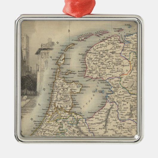 Holland Silbernes Ornament (Vorne)