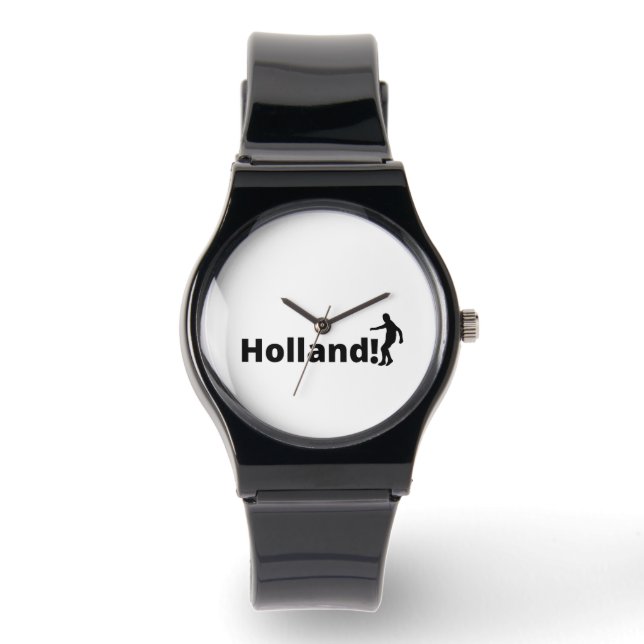 Holland Soccer Armbanduhr (Vorderseite)