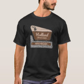 Holland State Park Michigan MI Welcome Sign Vacati T-Shirt (Vorderseite)