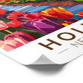 Holland Travel Art Vintag Poster (Ecke)