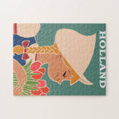 Holland Travel Poster Vintag Puzzle (Horizontal)