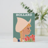 Holland Travel Postkarte (Stehend Vorderseite)