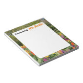 Holland Tulip Garden Teacher Notepad Notizblock (angewinkelt)