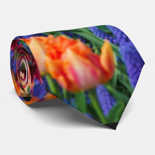 Holland Tulip Neck Tie Krawatte (Gerollt)