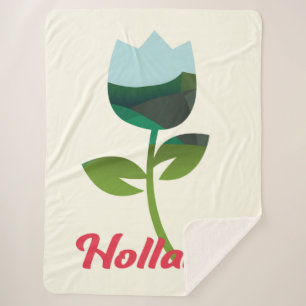 Holland Tulip Vacation Art Sherpadecke