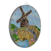 Holland Tulips Dartscheibe (Vorderseite Links)