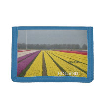Holland Tulips Field Wallet