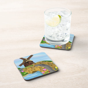 Holland Tulips Getränkeuntersetzer