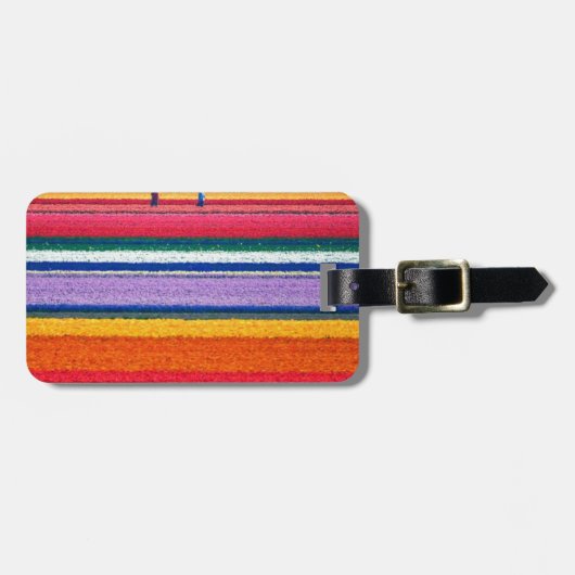 Holland, Tulpefelder Gepäckanhänger (Vorderseite horizontal)