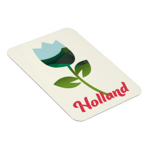 Holland Tulpen Urlaubskunst Magnet