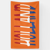 Holland überlagerte sich bei der niederländischen  banner (Vertikal)