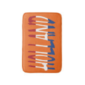 Holland überlagerte sich bei niederländischer Flag Badematte (Vorderseite Vertikal)