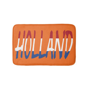 Holland überlagerte sich bei niederländischer Flag Badematte