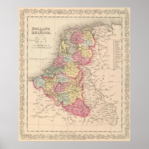 Holland und Belgien 2 Poster
