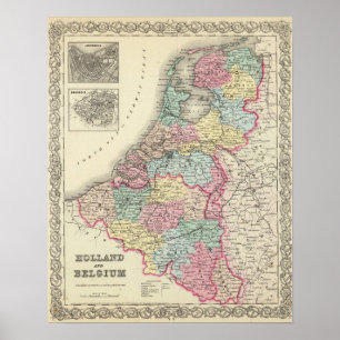Holland und Belgien 3 Poster