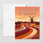 Holland USA Postkarte (Vorne/Hinten)