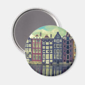 Holland Vintag Magnet (Vorderseite/Rückseite)