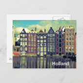 Holland Vintag Postkarte (Vorne/Hinten)