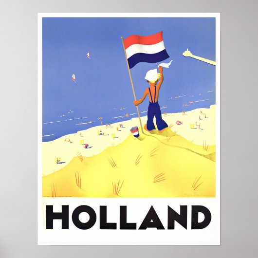 Holland Vintage Reise Poster (Vorne)