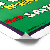 Holland Vintage Reise Poster (Ecke)