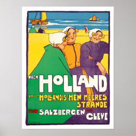 Holland Vintage Reise Poster