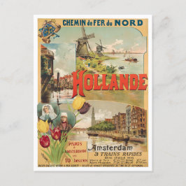 Holland Vintage Reise Postkarte