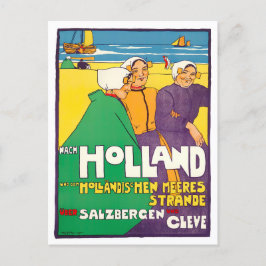 Holland Vintage Reise Postkarte