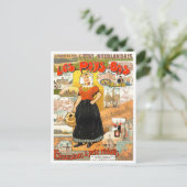 Holland Vintage Reise Postkarte (Stehend Vorderseite)