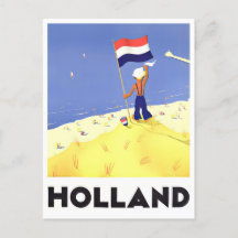 Holland Vintage-Reisepostkarte