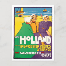 Holland Vintage-Reisepostkarte