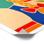 Holland Vintage Travel Poster (Ecke)