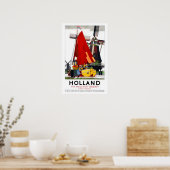 Holland | Vintage Travel Poster (Küche)