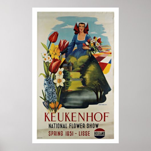 Holland - Vintage Travel Posters Poster (Vorne)