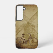 Holland Windmill Bicycle Art Samsung Galaxy Hülle (Rückseite)