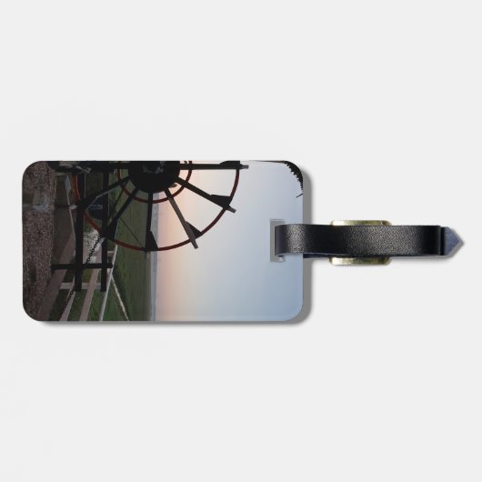 Holland Windmill Gepäckanhänger (Rückseite horizontal)