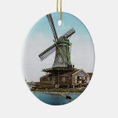 Holland Windmill Keramikornament (Rechts)