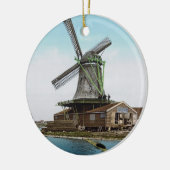 Holland Windmill Keramikornament (Links)