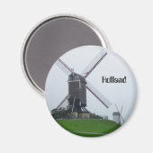 Holland Windmill Magnet (Vorderseite/Rückseite)