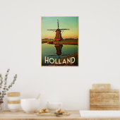 Holland Windmill Poster (Küche)