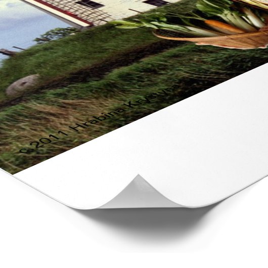 HOLLAND WINDMILL POSTER (Ecke)