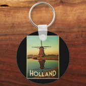 Holland Windmill Schlüsselanhänger (Vorderseite)