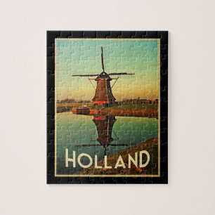 Holland-Windmühle Puzzle