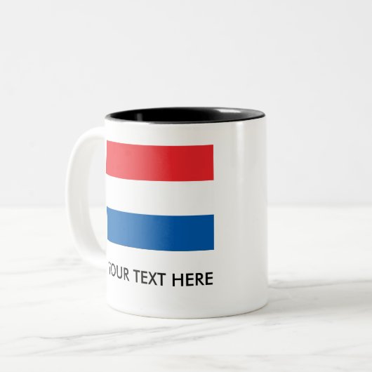 Holland Zweifarbige Tasse (Vorderseite Links)