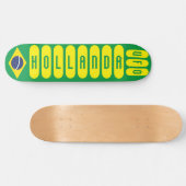 HOLLANDA UFO / BRASILIEN Skateboard (Horizontal)