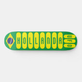 HOLLANDA UFO / BRASILIEN Skateboard (Horizontal)
