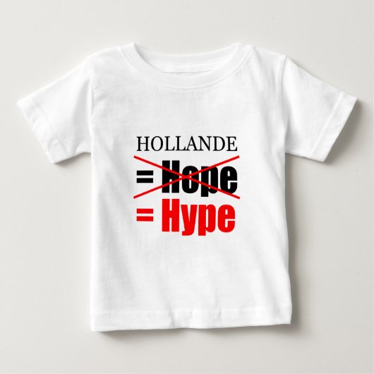 Hollande Not Hope but Hype Kids T-Shirt (Vorderseite)