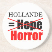 Hollande Not Hope = Horror - Rundgang Untersetzer (Vorne)