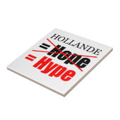 Hollande Not Hope = Hype !!!!!! Fliese (Seite)