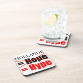 Hollande Not Hope = Hype !!!!!! Untersetzer (Rechte Seite)