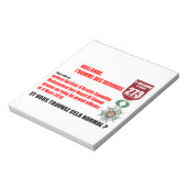 Hollande Record Legions d'Honneur - Notepad Notizblock (Rotiert)